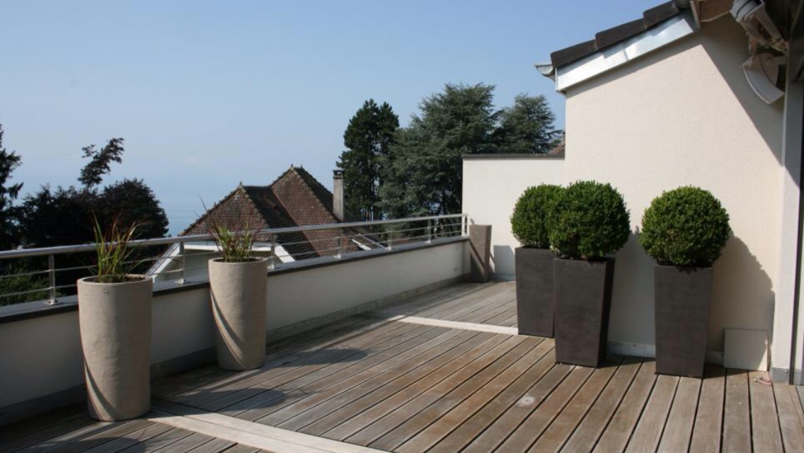 Lausanne- Chailly : bel appartement en attique
