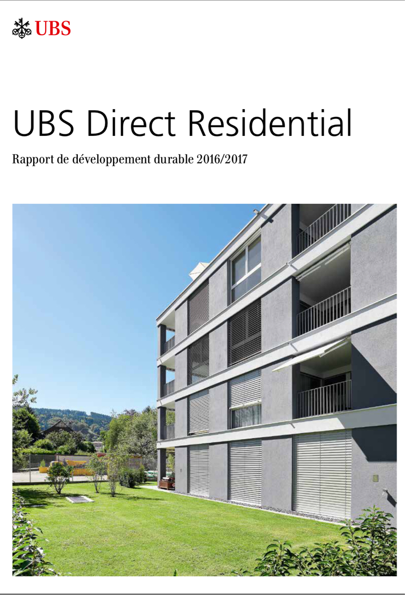Augmentation de capital pour UBS Direct Residential