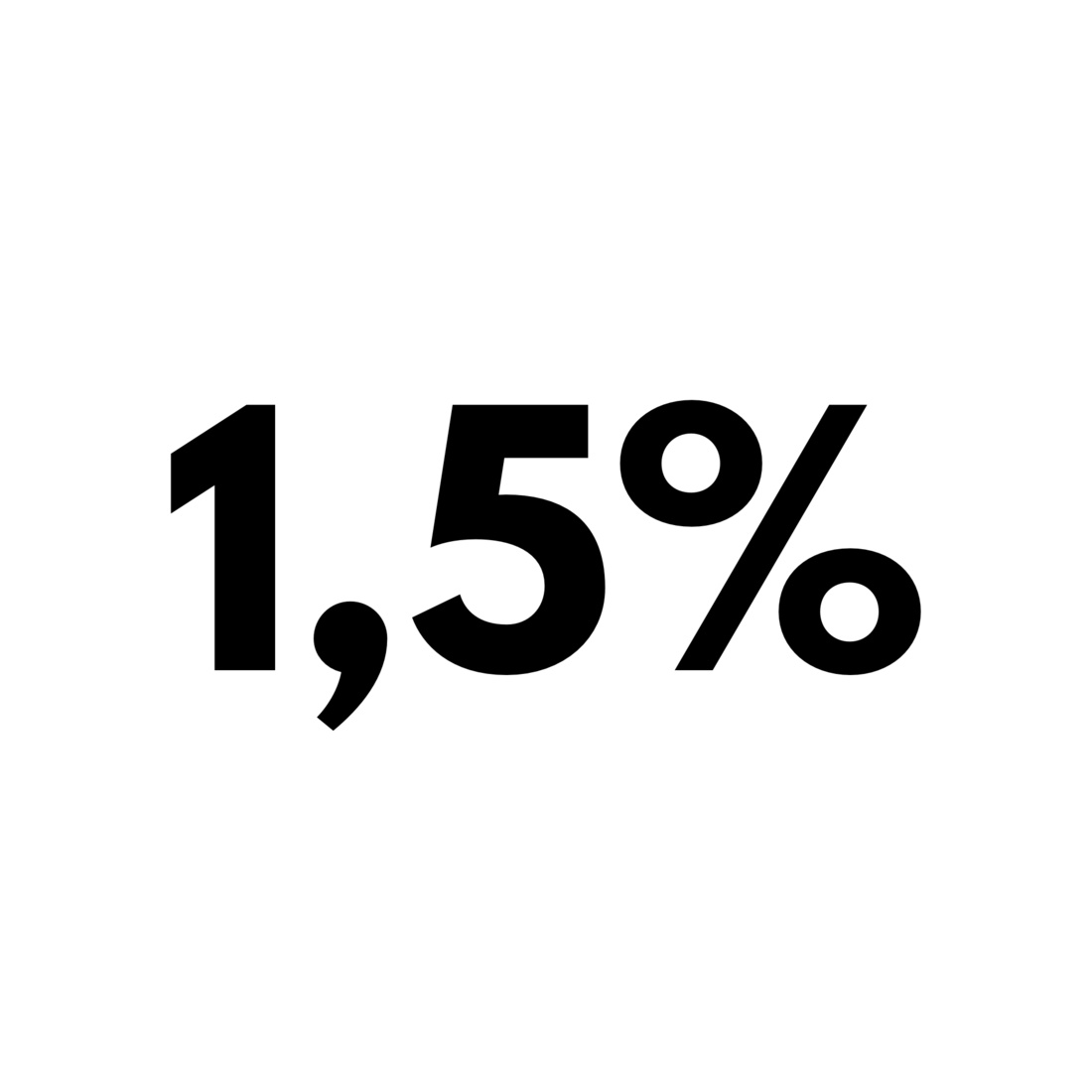 Le taux d'intérêt de référence applicable aux contrats de bail reste à 1,5 %