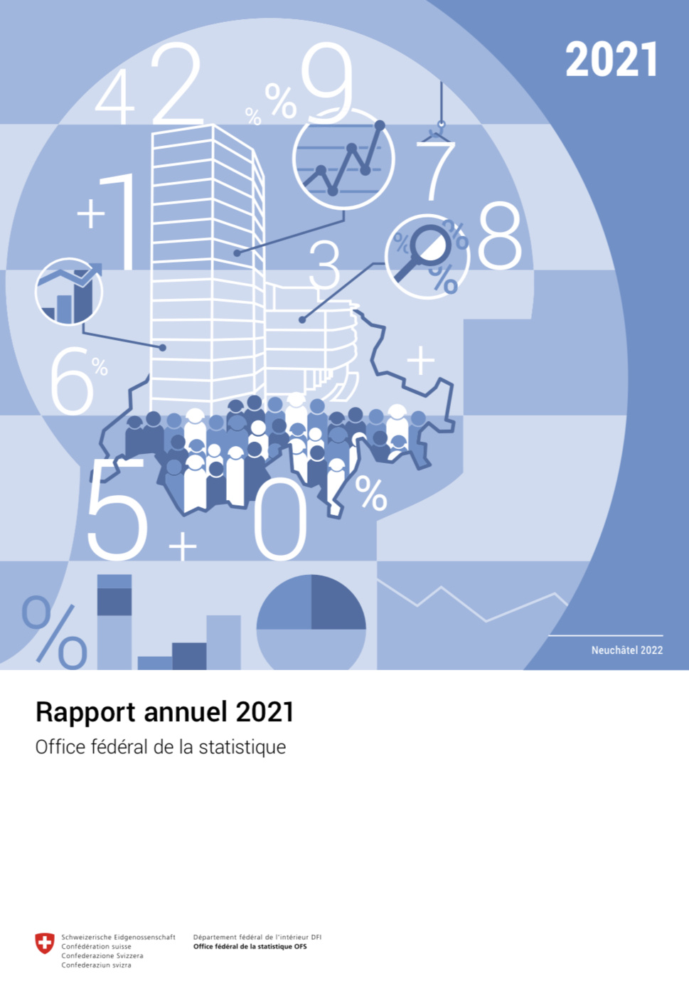 Les principaux chiffres du rapport de l’OFS 2021
