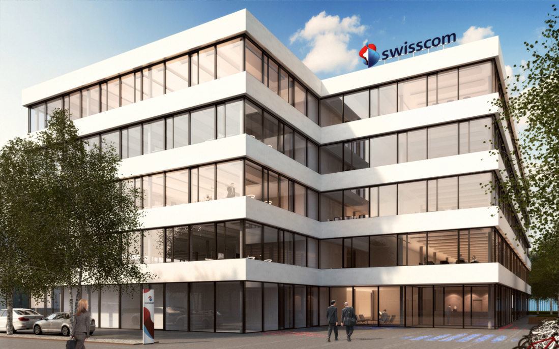 Contrat remporté pour la construction du nouveau Swisscom Business Park à Sion