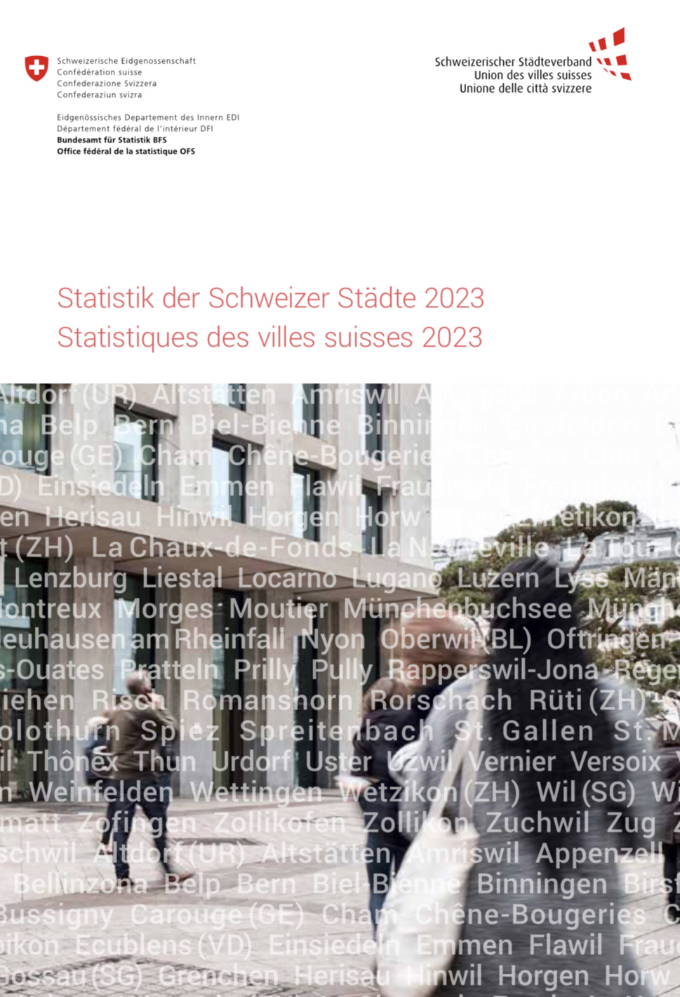 Statistiques des villes suisses 2023