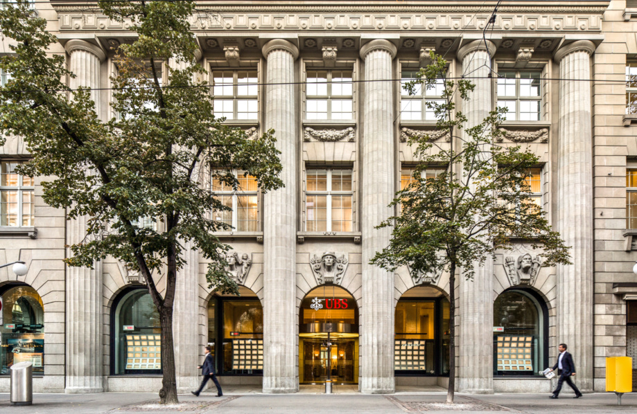 Implenia modernise le siège d’UBS à Zurich– Rénovation du bâtiment classé monument historique au 45 de la Bahnhofstrasse