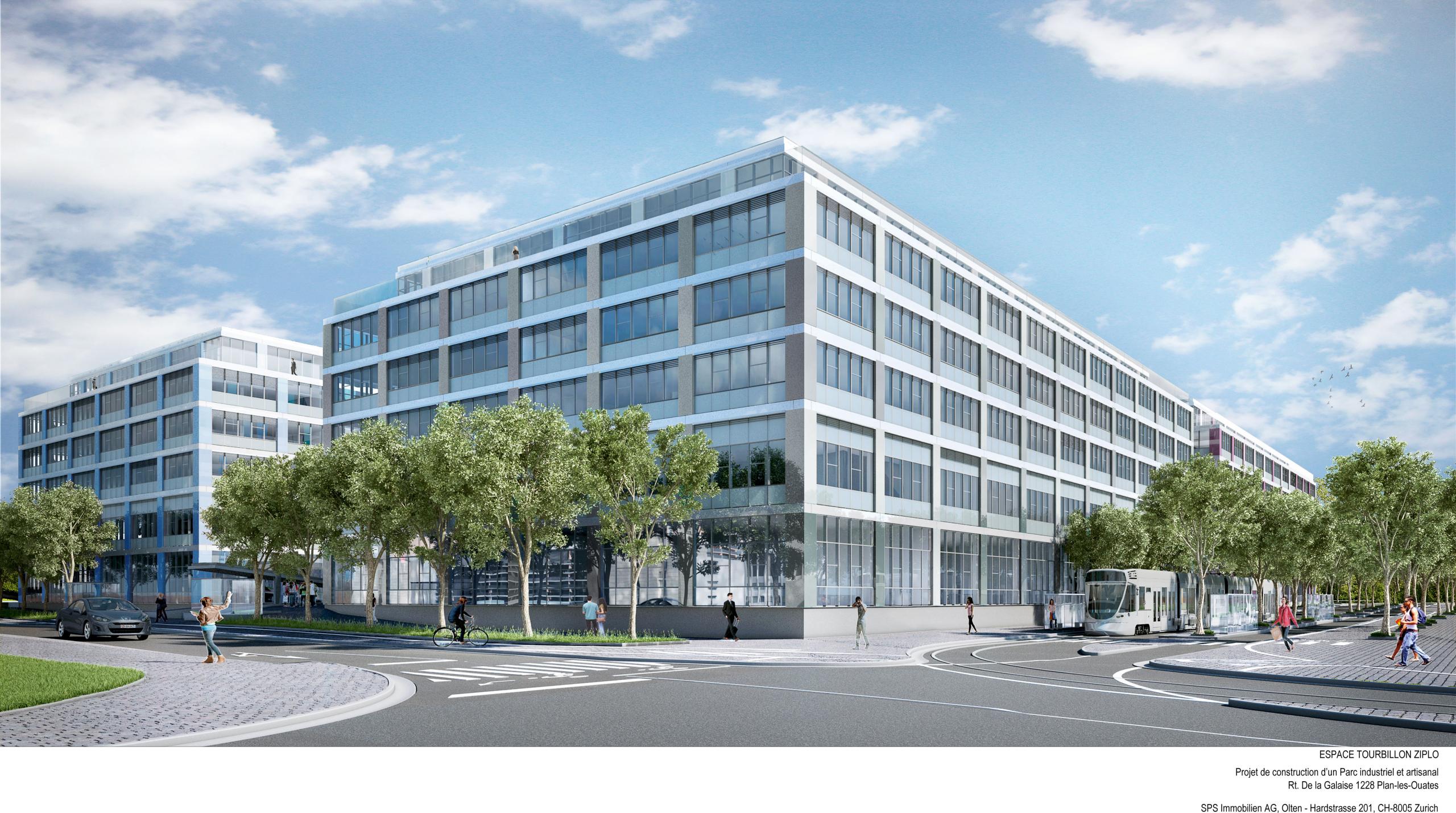 Swiss Prime Site Immobilien: vente de deux bâtiments du projet «Espace Tourbillon» à Genève