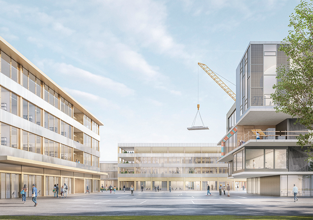 Implenia construit un campus de recherche pour l’Empa Eawag à Dübendorf