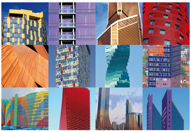 Le gris, c’est fini ! – Voici les grands immeubles les plus colorés du monde