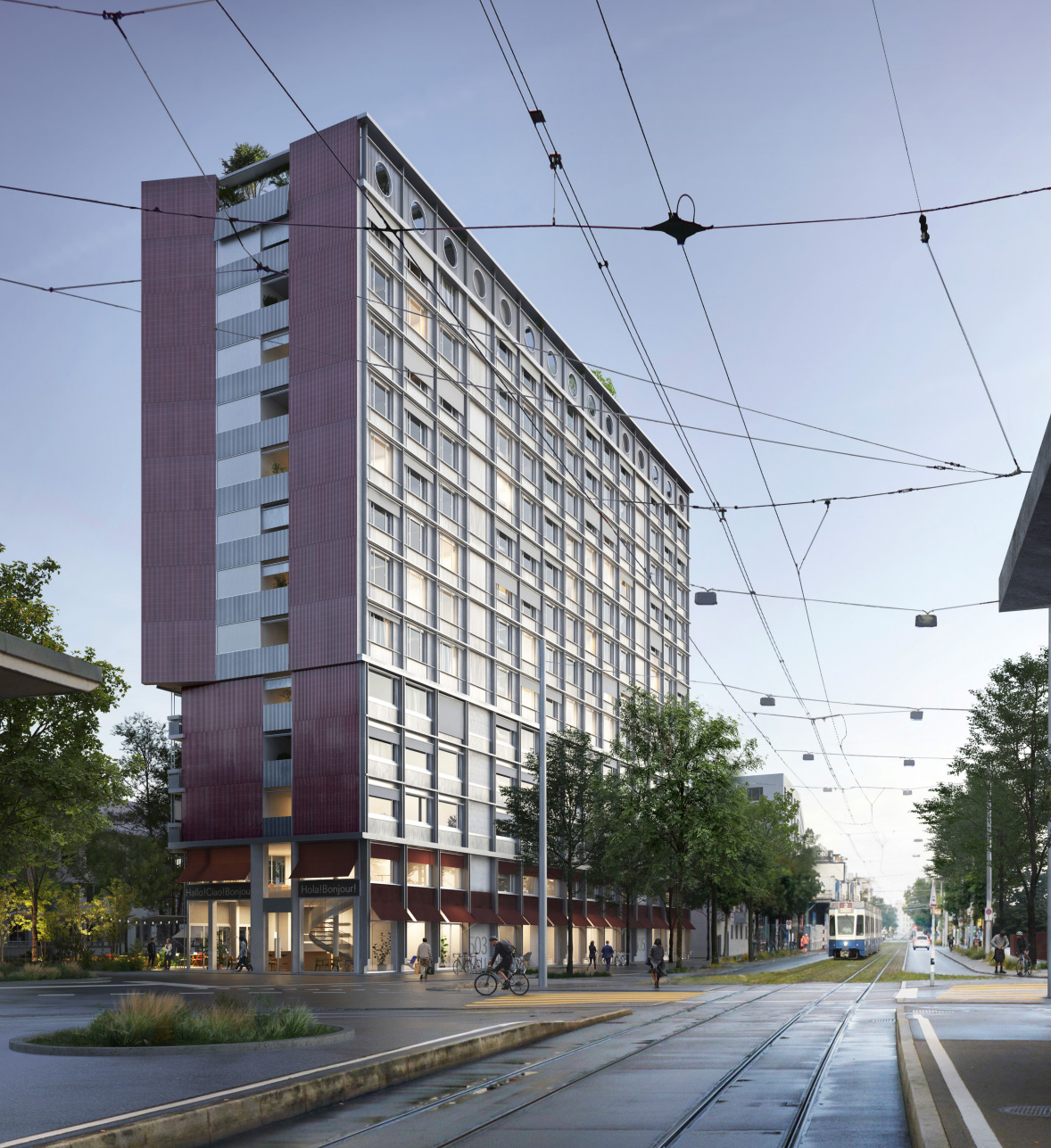 Allreal prévoit un gratte-ciel neutre en CO2 avec 64 appartements locatifs à Zurich Altstetten