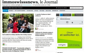 Consultez le journal d'Immo-swissnews.ch