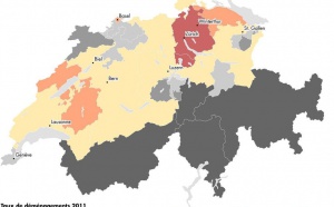 Rapport homegate.ch sur les déménagements 2011: Fréquence élevée des déménagements malgré de faibles taux de vacance