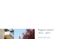 Bonhôte-Immobilier rapport annuel 2016/17