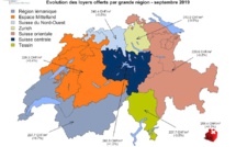 Les prix des locations repartent à la hausse – notamment en Suisse centrale